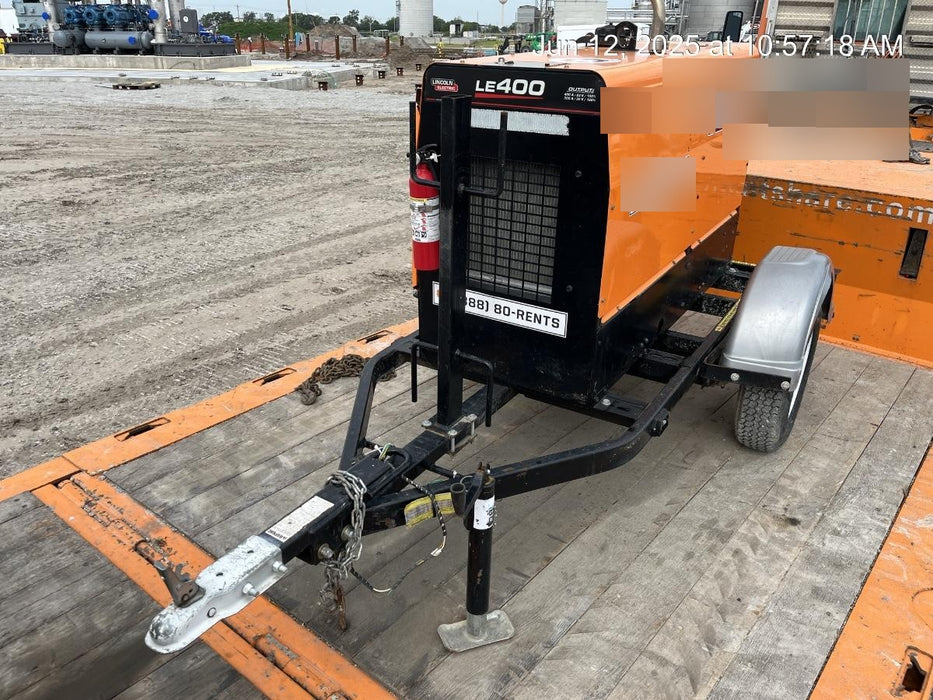 2022 Lincoln Electric LE400 Kubota V1505, Trlr, Cable Rack, Light Kit, ES Decals, T3