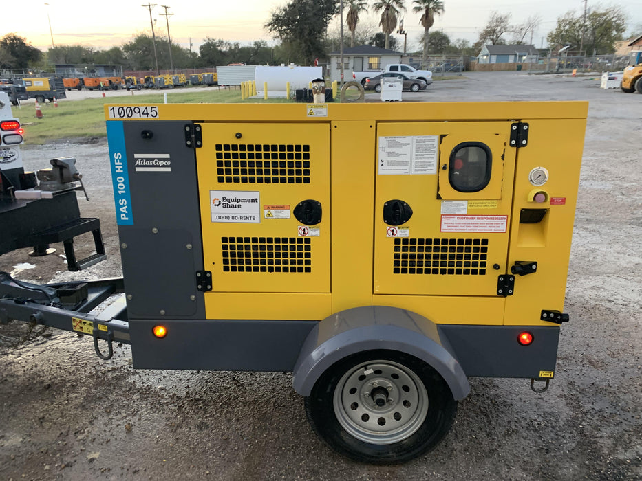 2020 ATLAS COPCO PAS 100 HF CS Enclosed