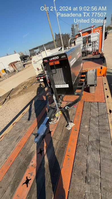 2024 Lincoln Electric LE400 Kubota V1505, Trlr, Cable Rack, Light Kit, ES Decals, T3