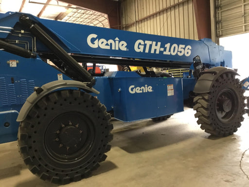 2017 Genie GTH-1056 Genie GTH1056, Solid Tires, 60" carriage, Open ROPS