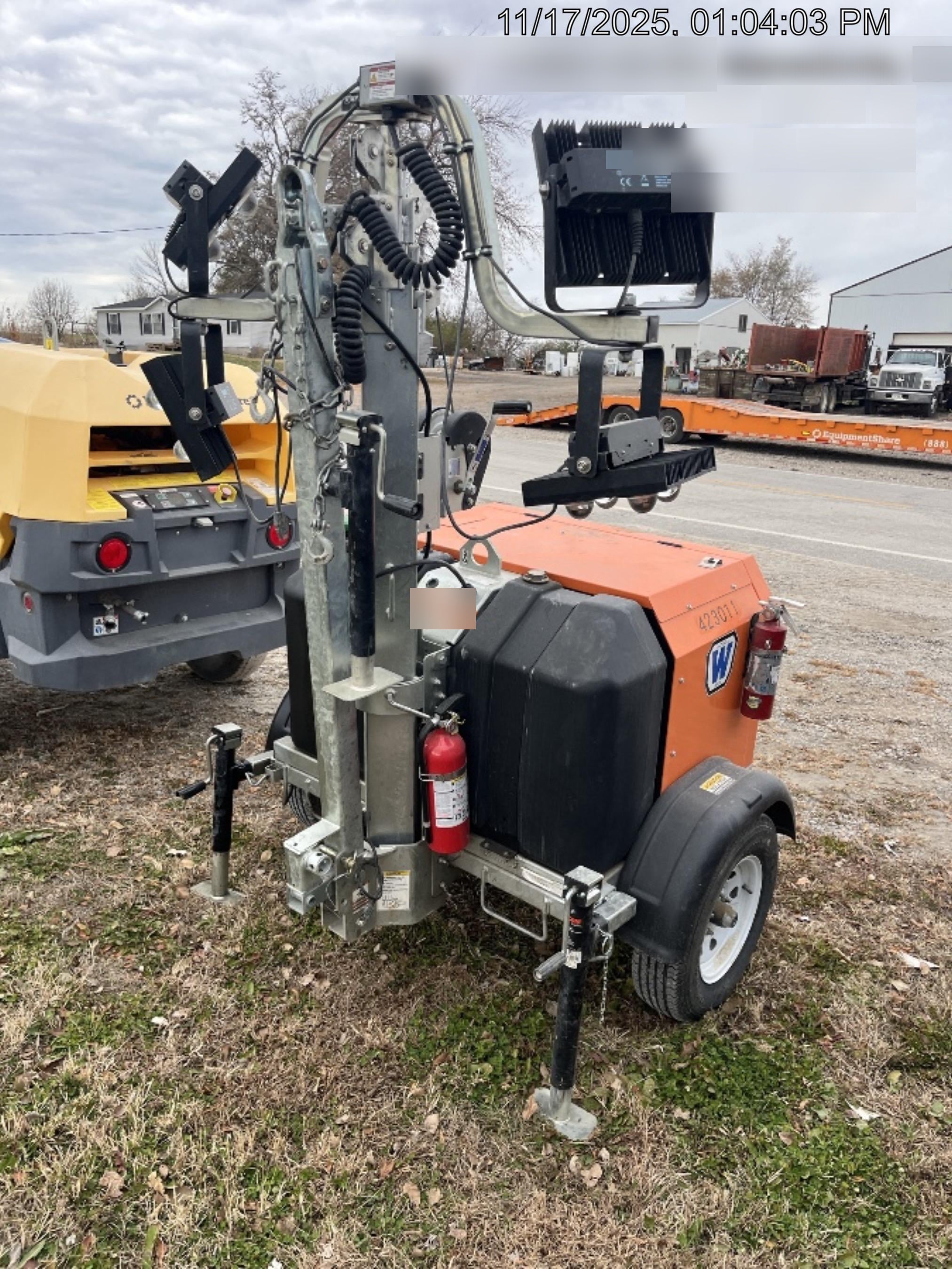 2024 Wanco WLTT-4MM4K Diesel, Deep Sea Controller, Shore Power Plug, Auto Start, (4) 350W LED Floodlights, 4kW Generator, 60 Gal Fuel Tank, 2" Ball, T3