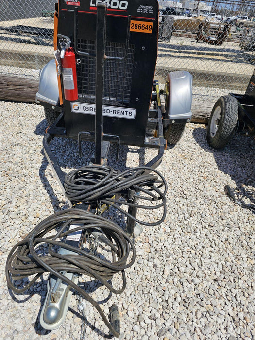 2022 Lincoln Electric LE400 Kubota V1505, Trlr, Cable Rack, Light Kit, ES Decals, T3