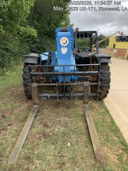2018 Genie GTH-636 Genie GTH-636 w/Open ROPS, Work Lights, Solid Tires, RH Cab Mesh, Beacon, 48" Carriage and Forks