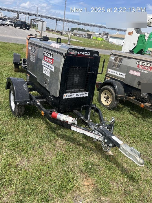 2024 Lincoln Electric LE400 Kubota V1505, Trlr, Cable Rack, Light Kit, ES Decals, T3