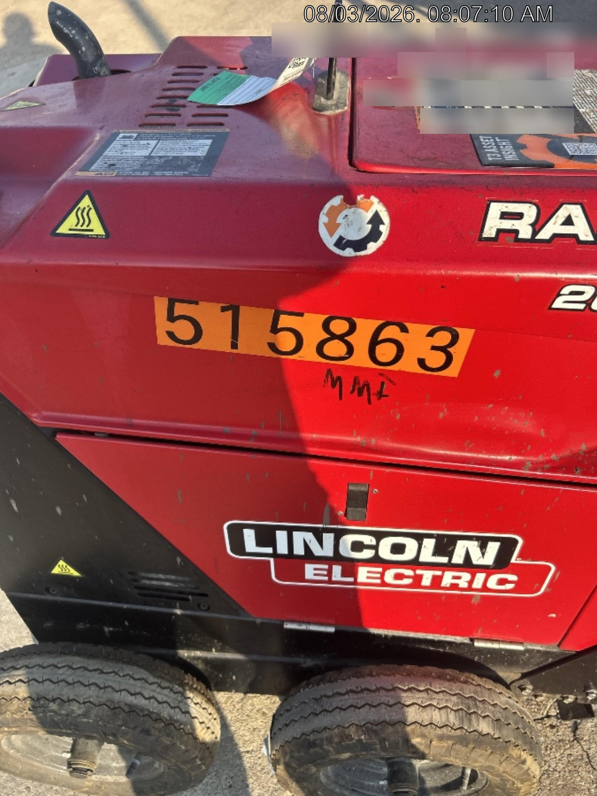 2025 LINCOLN ELECTRIC Ranger 260MPX