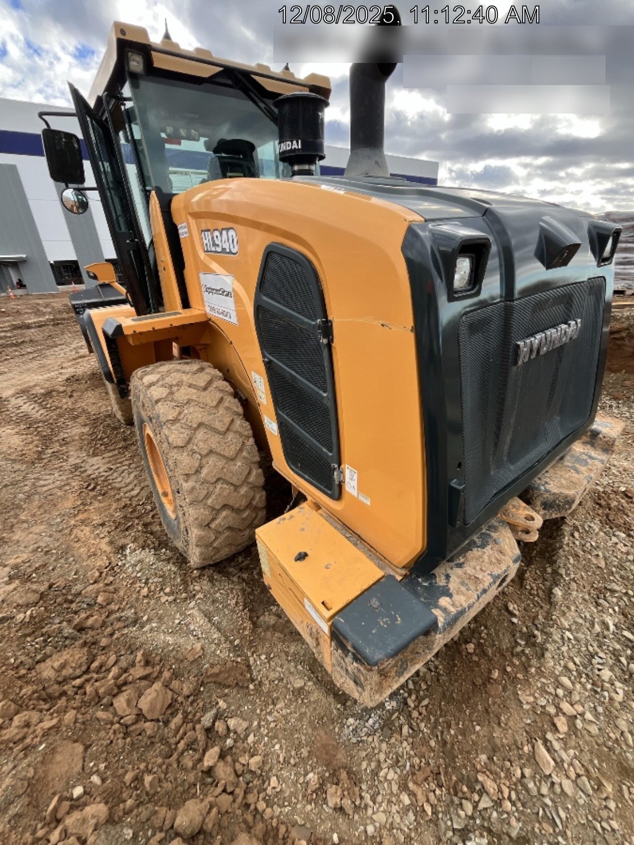 2017 Hyundai HL940 cab/air