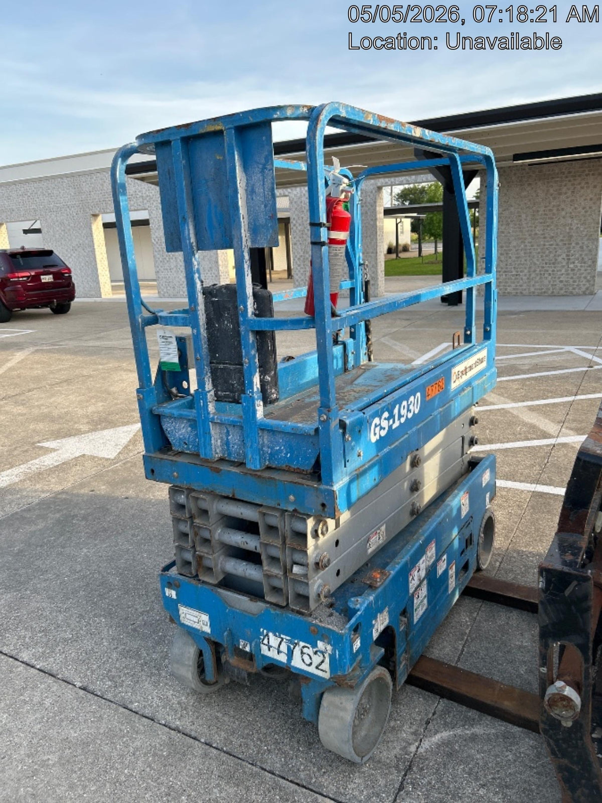 2019 Genie GS-1930 Fixed Rails with Chain Entry