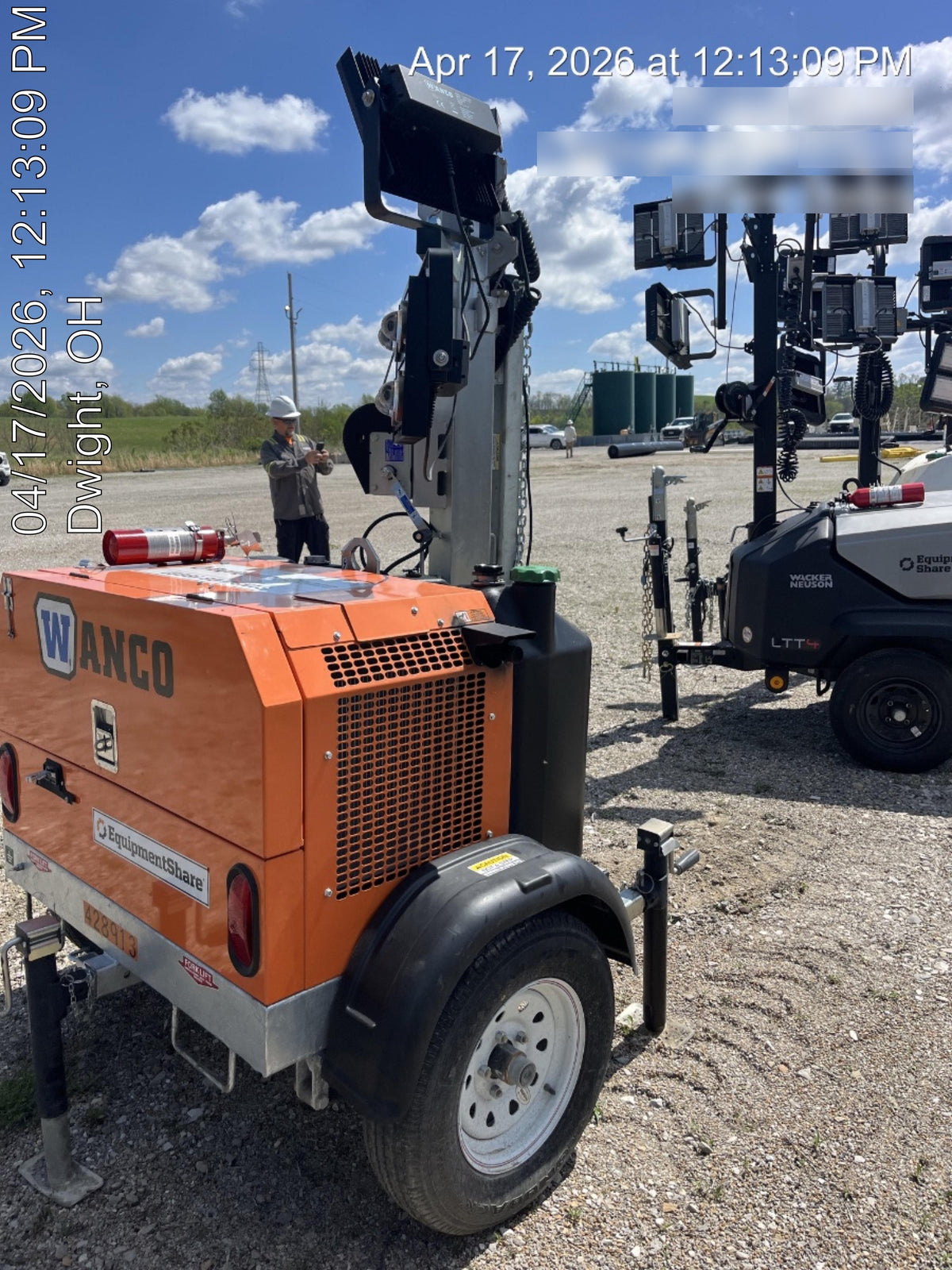 2024 Wanco WLTT-4MM4K Diesel, Deep Sea Controller, Shore Power Plug, Auto Start, (4) 350W LED Floodlights, 4kW Generator, 60 Gal Fuel Tank, 2" Ball, T3
