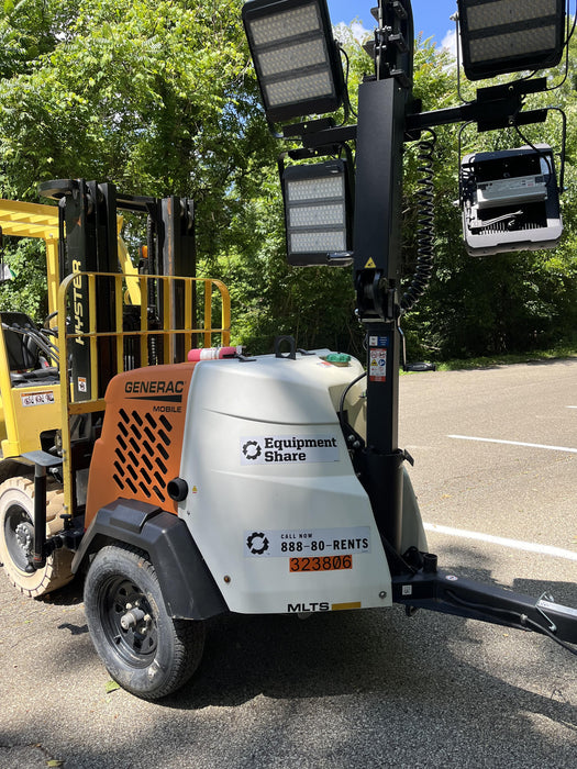 2023 Generac MLT2 Diesel, Flex Switch 120V Input, Powerzone Controller, 
(4) 320W LED Lights, 4kW Generator, 39.9 Gal Fuel Tank, 2" Ball, T3