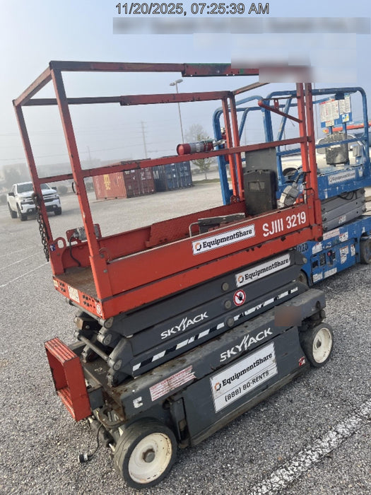 2019 Skyjack SJIII-3219 Standard Options