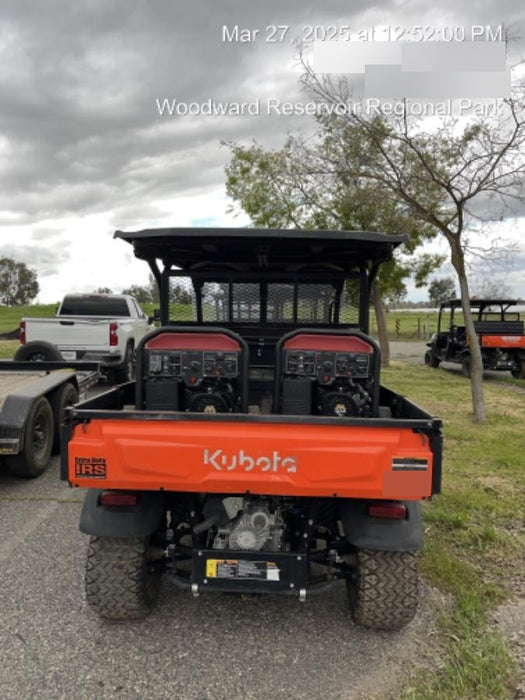 2021 Kubota RTV-X1140W-H Plastic Canopy, Windshield Acrylic Clear, LED Strobe Light, Wire Harness Kit, Back up Alarm
