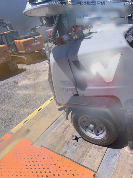 2019 Wacker Neuson LTV6L-MH Wacker Neuson LTV6L Mobile Light Tower w/Fuel Level Sensor Installed