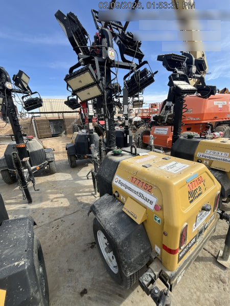 Allmand NLV3GR 3kW Light Plant - LED