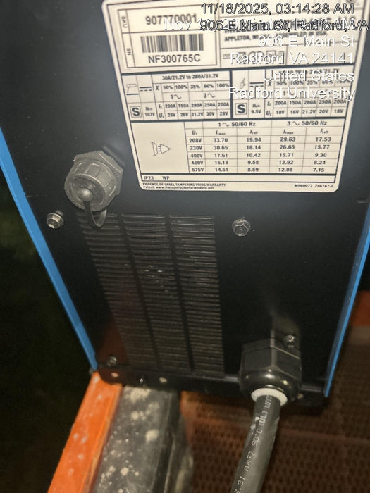 2025 MILLER ELECTRIC CST-282