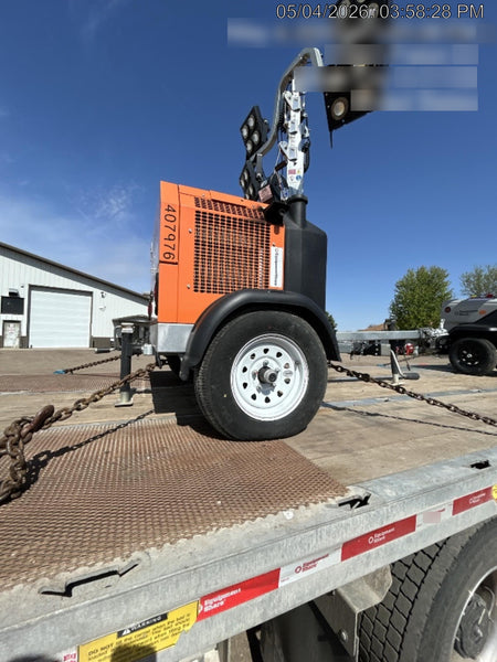 2024 Wanco WLTT-4MM4K Diesel, Deep Sea Controller, Shore Power Plug, Auto Start, (4) 350W LED Floodlights, 4kW Generator, 60 Gal Fuel Tank, 2" Ball, T3
