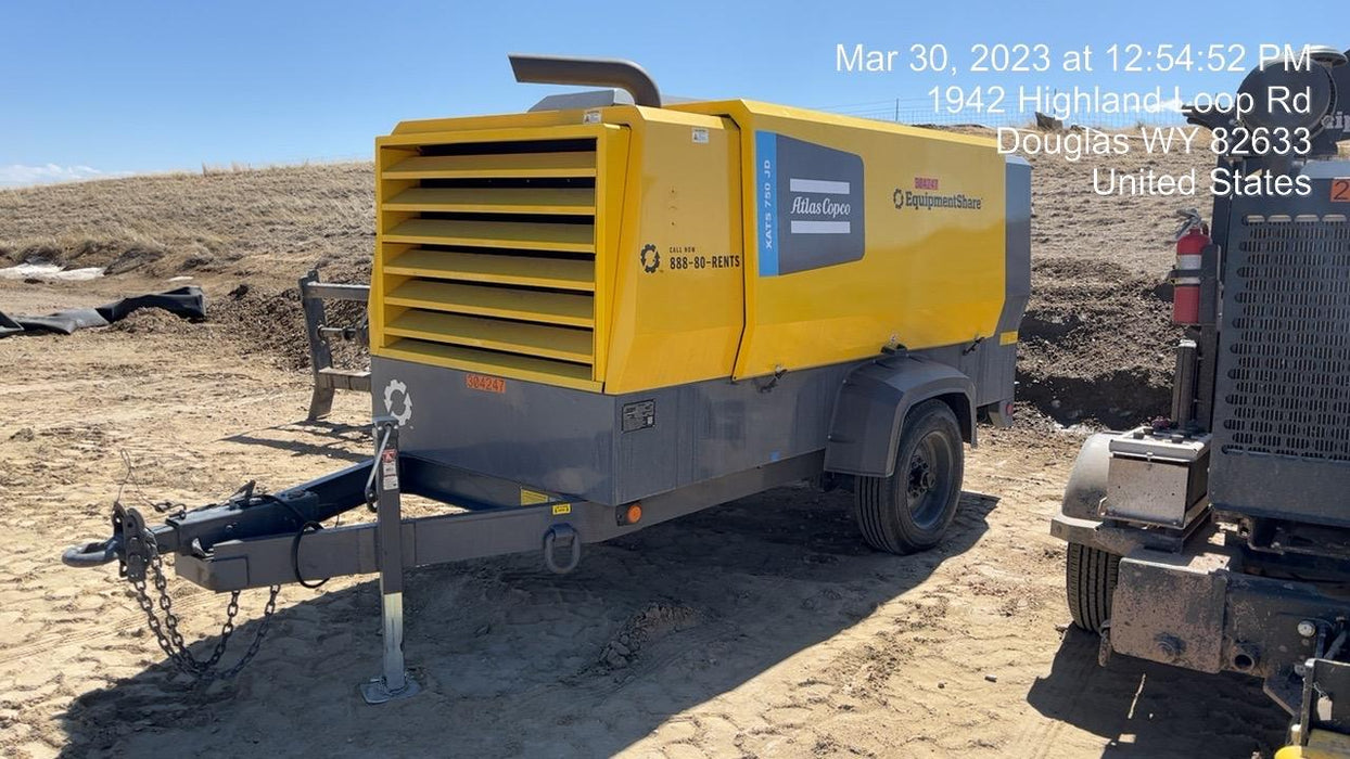 2022 ATLAS COPCO XATS750 IT4 Reman