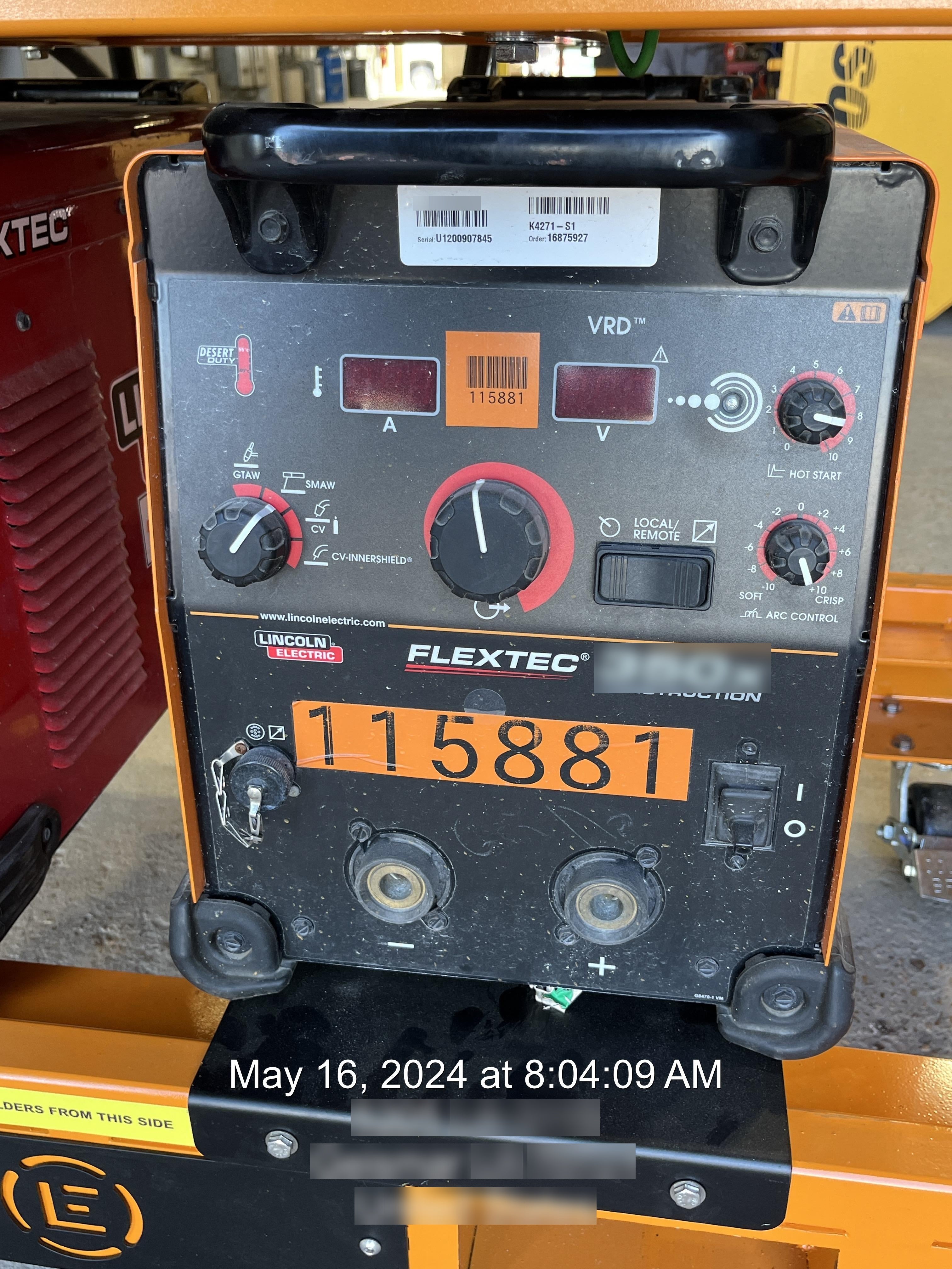 2020 LINCOLN ELECTRIC FLEXTEC 350X