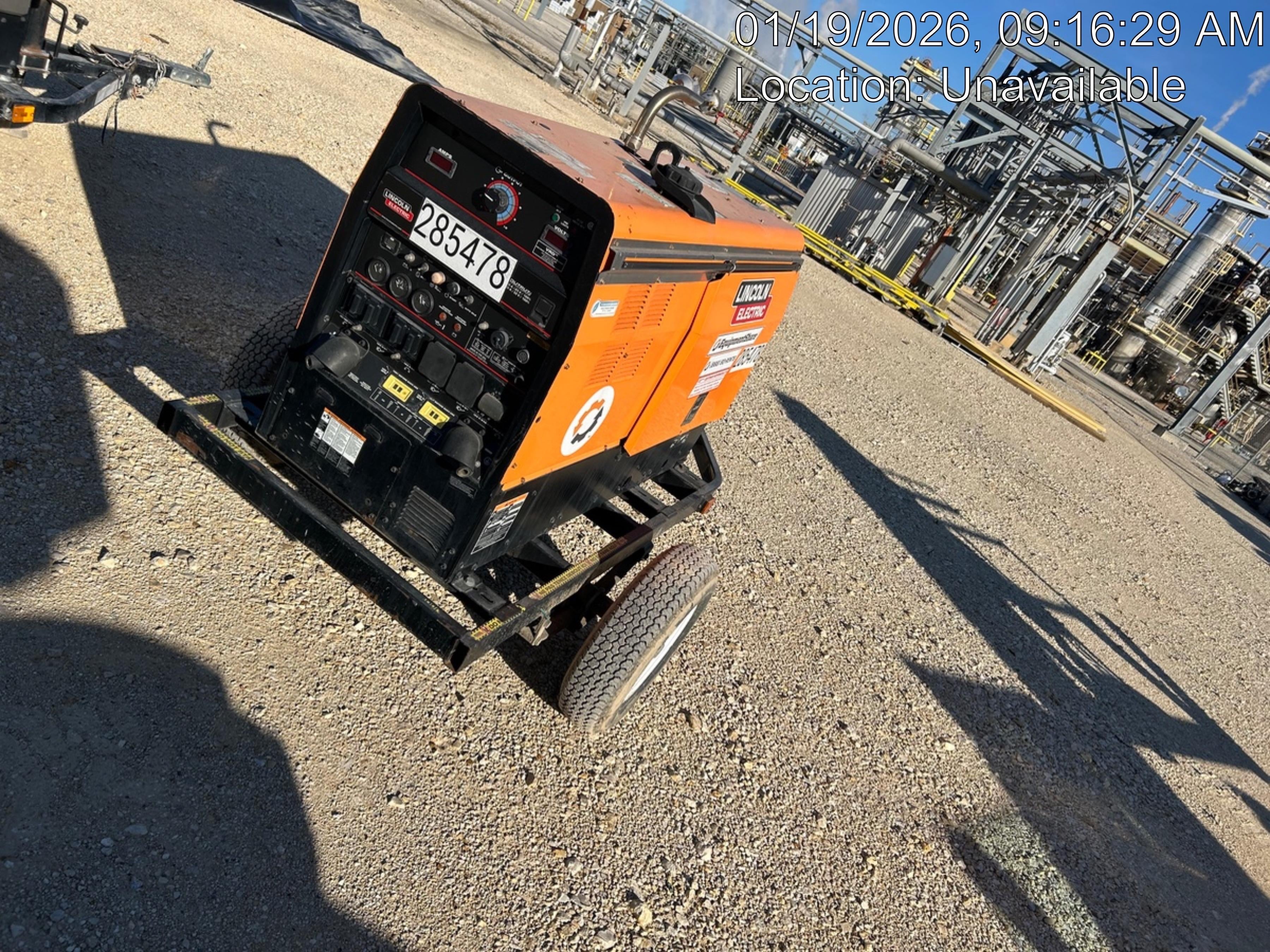 2022 Lincoln Electric LE400 Kubota V1505, Trlr, Cable Rack, Light Kit, ES Decals, T3