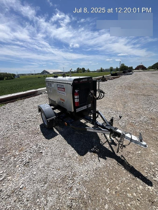 2024 Lincoln Electric LE400 Kubota V1505, Trlr, Cable Rack, Light Kit, ES Decals, T3