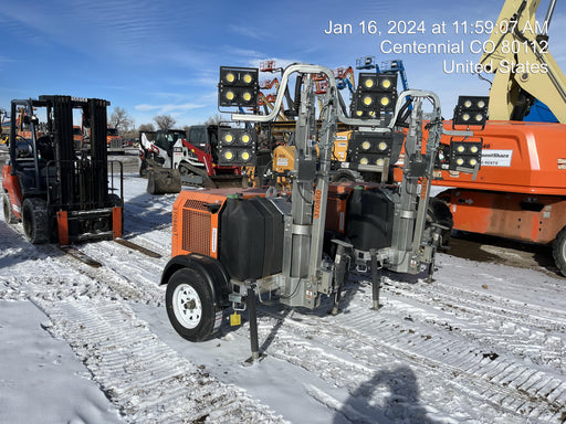 2023 Wanco WLTT-4MM4K Diesel, Deep Sea Controller, Shore Power Plug, Auto Start, (4) 350W LED Floodlights, 4kW Generator, 60 Gal Fuel Tank, 2" Ball, T3