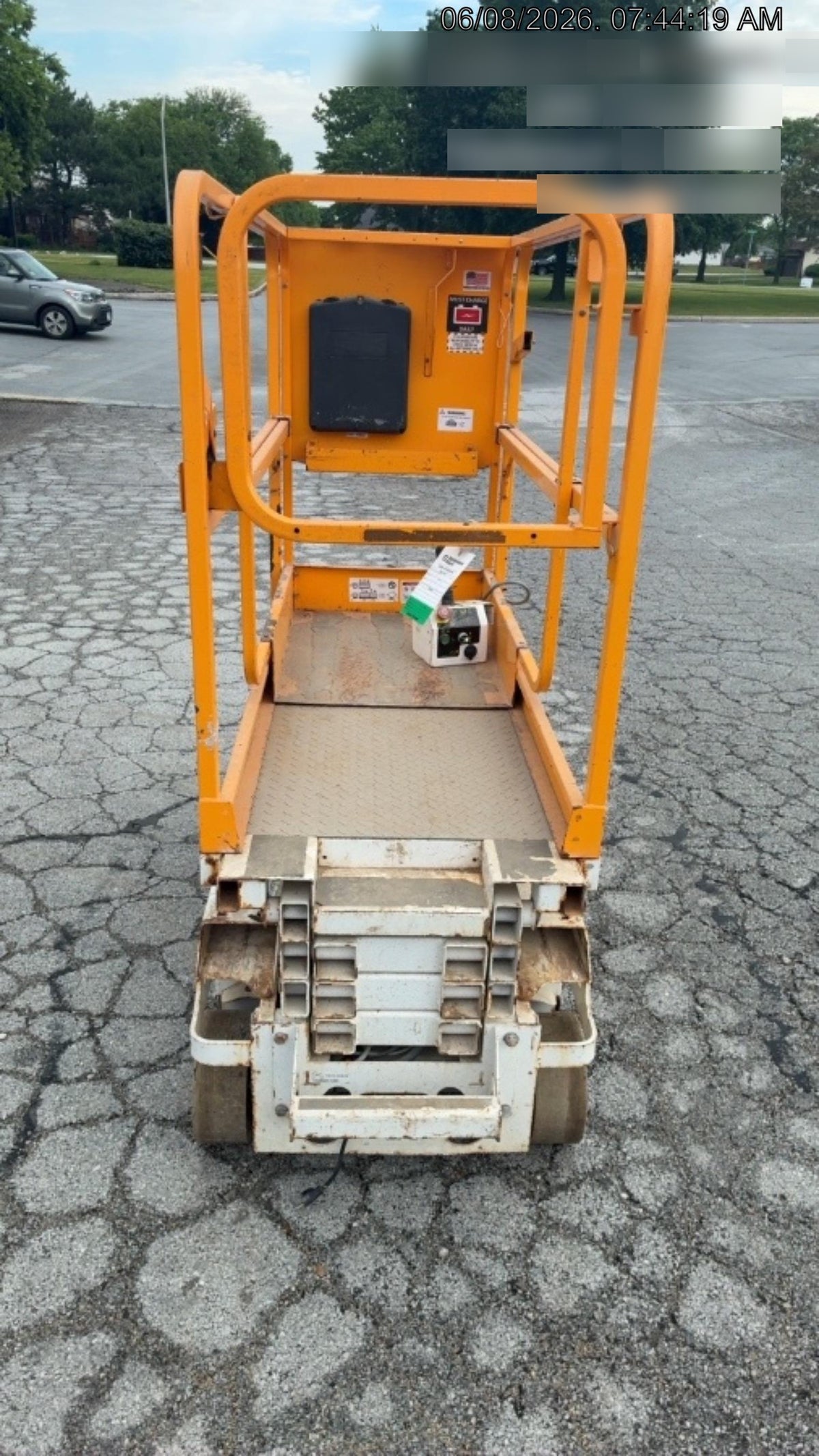 Custom Equipment HB-1430 Hy-Brid Scissor Lift
Platform capacity up to 670 lbs
Working height up to 20 ft
Weighs under 1,700 lbs
Non-marking wheels