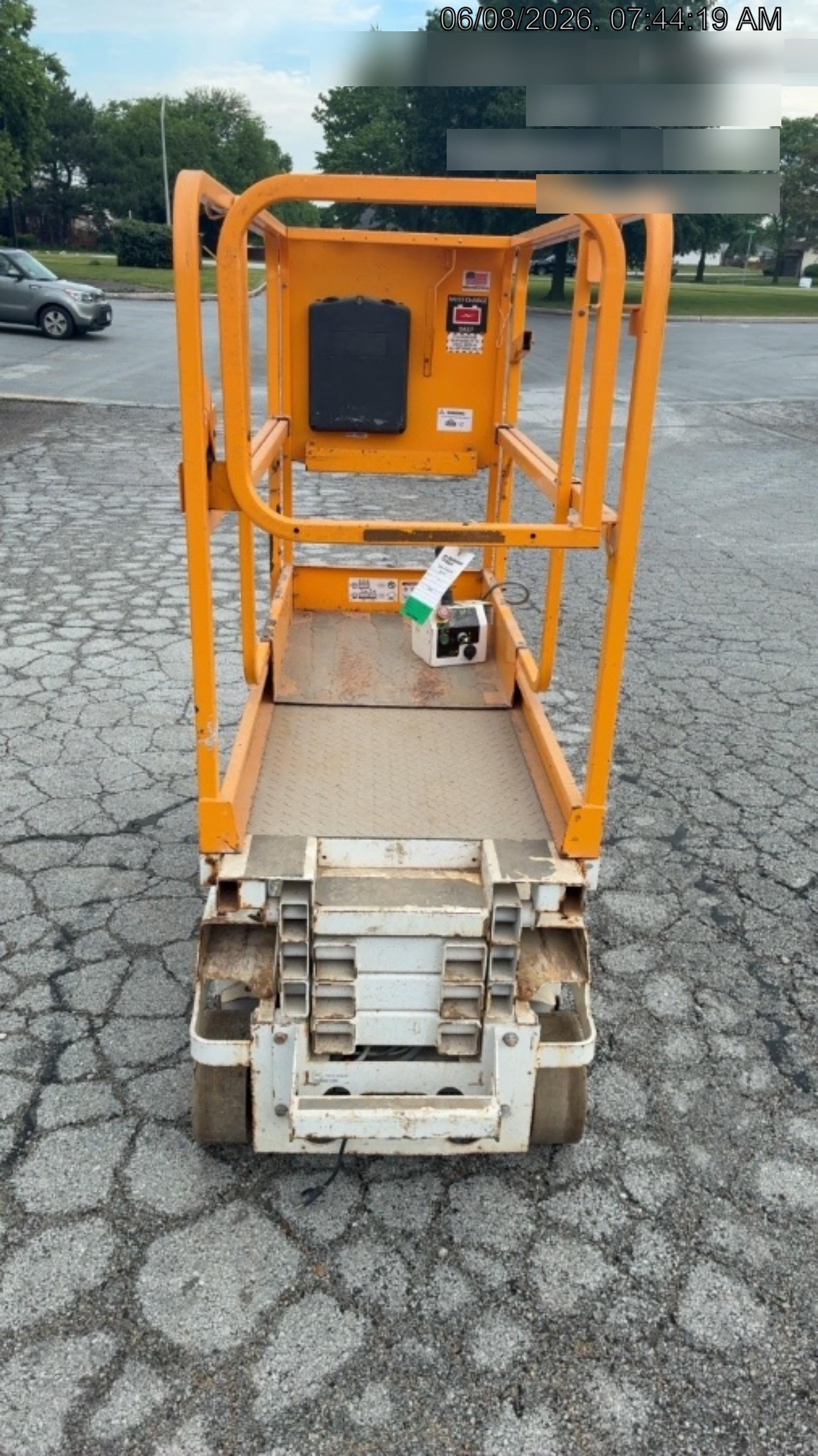 Custom Equipment HB-1430 Hy-Brid Scissor Lift
Platform capacity up to 670 lbs
Working height up to 20 ft
Weighs under 1,700 lbs
Non-marking wheels