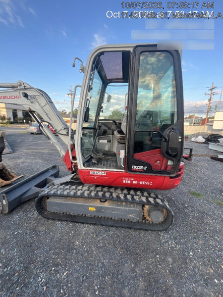 2025 TAKEUCHI TB235-2CR