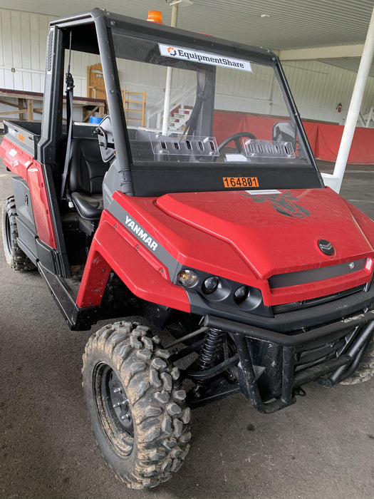 2021 Yanmar YU1000 Canopy, Steel Wheel, Poly WindShield, Beacon, Backup Alarm