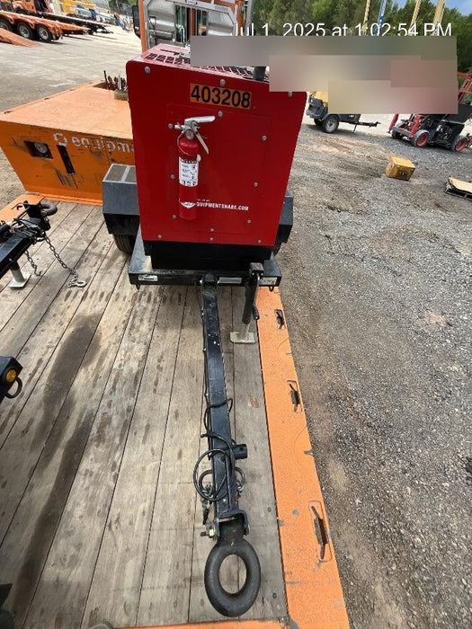 2024 Shindaiwa DGW400MDL Kubota D902 Engine, 23 HP, Dual Op Welder, Wire, Arc, Droop Stick, Tig, and CC Stick Functionality, Simulphase, 3 Phase and 1 Phase Gen Output, Single Axle NB Trlr, Slr Trckl Chrg 12V 12W, Fire Ext