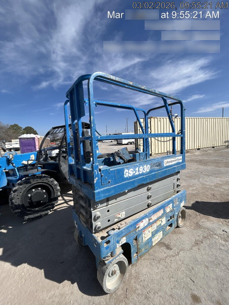 2019 Genie GS-1930 Genie GS-1930 Scissor Lift w/Standard Options