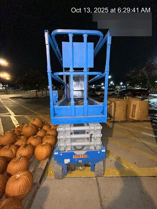 2020 Genie GS-2632 Solid NM Tires, Folding Rails with Half-Height Swing Gate, Beacon