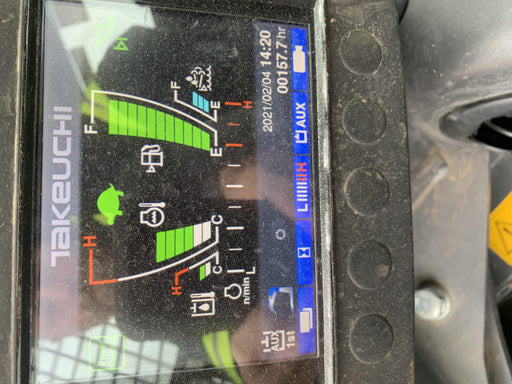 2020 Takeuchi TL12V2-CRH Cab, Rubber Track