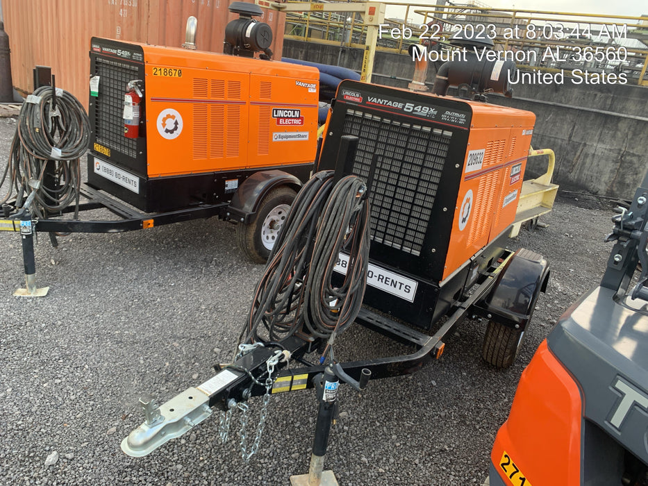 2022 Lincoln Electric Vantage 549X VANTAGE 549X READY-PAK 3