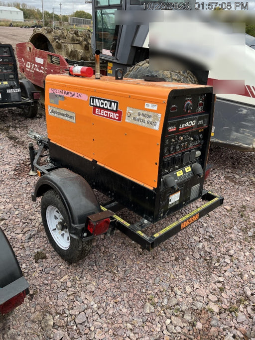 2022 Lincoln Electric LE400 Kubota V1505, Trlr, Cable Rack, Light Kit, ES Decals, T3