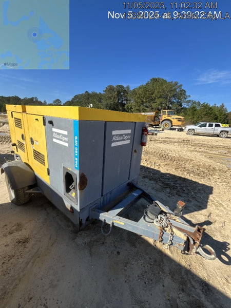 2020 ATLAS COPCO PAS 150 HF CS Enclosed