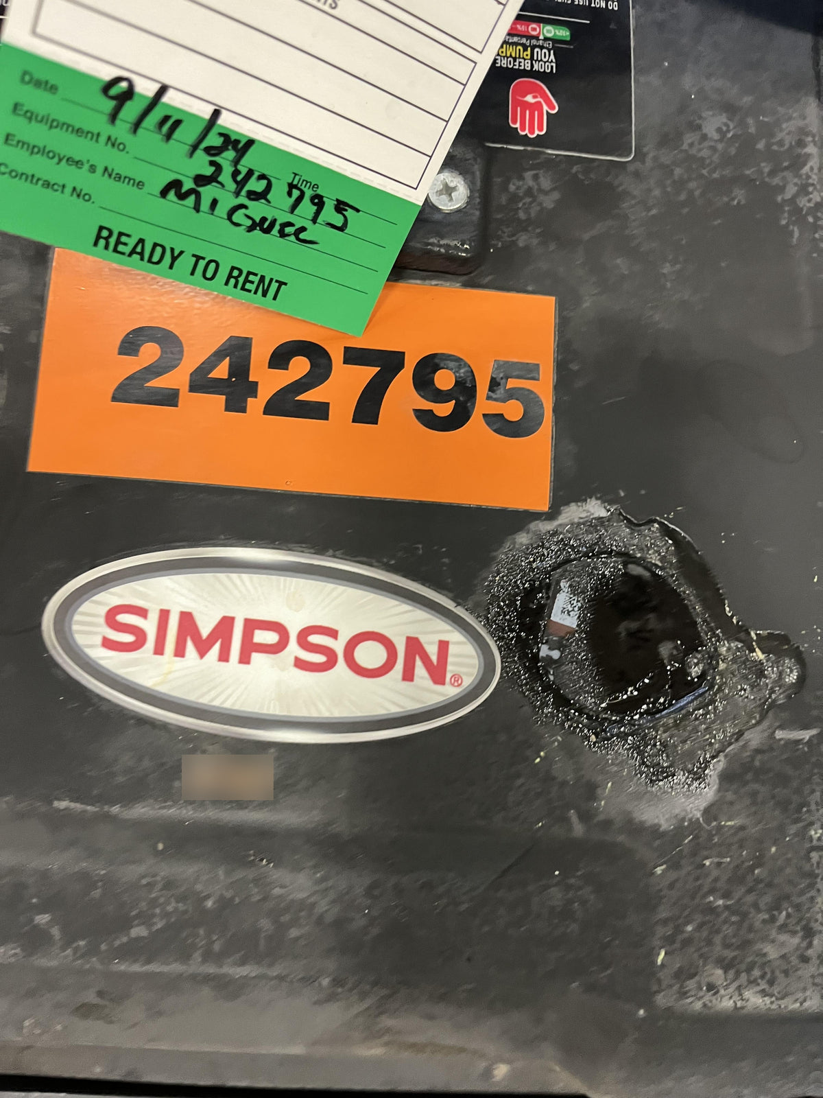 2022 SIMPSON SCGH5500