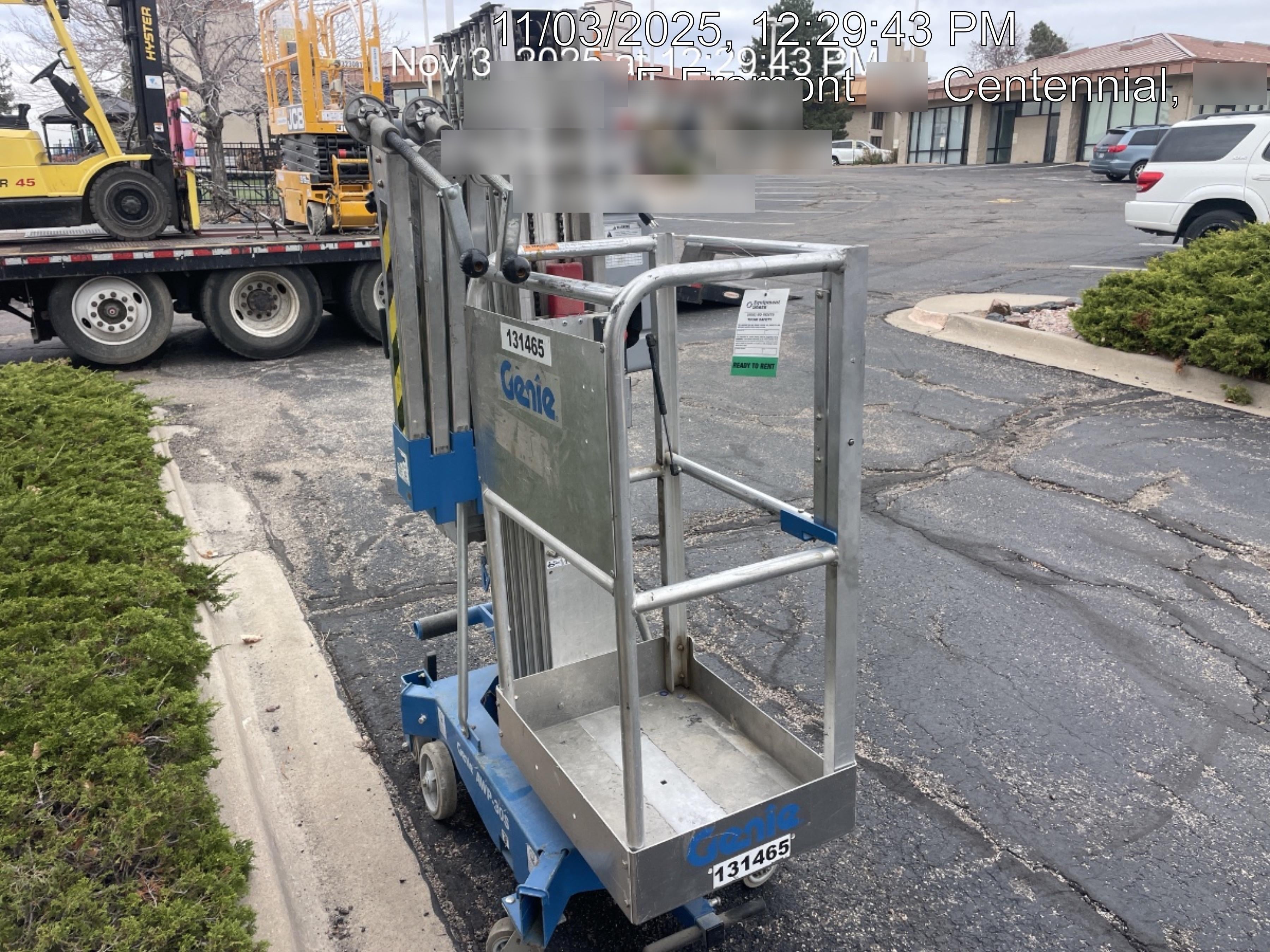 2021 GENIE AWP-30S DC