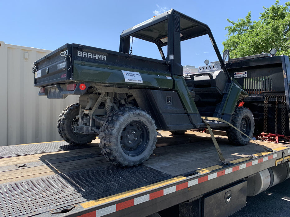 2021 Yanmar YU1000 Canopy, Steel Wheel, Poly WindShield, Beacon, Backup Alarm