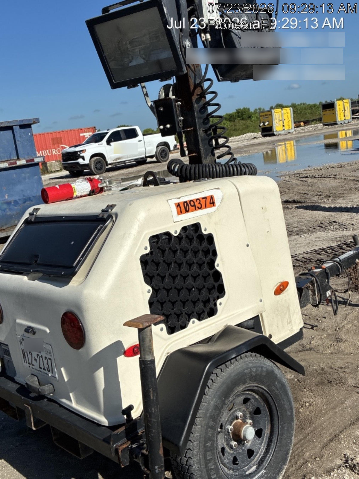 2020 Genie RL4 6kW Light Plant - Metal Halide