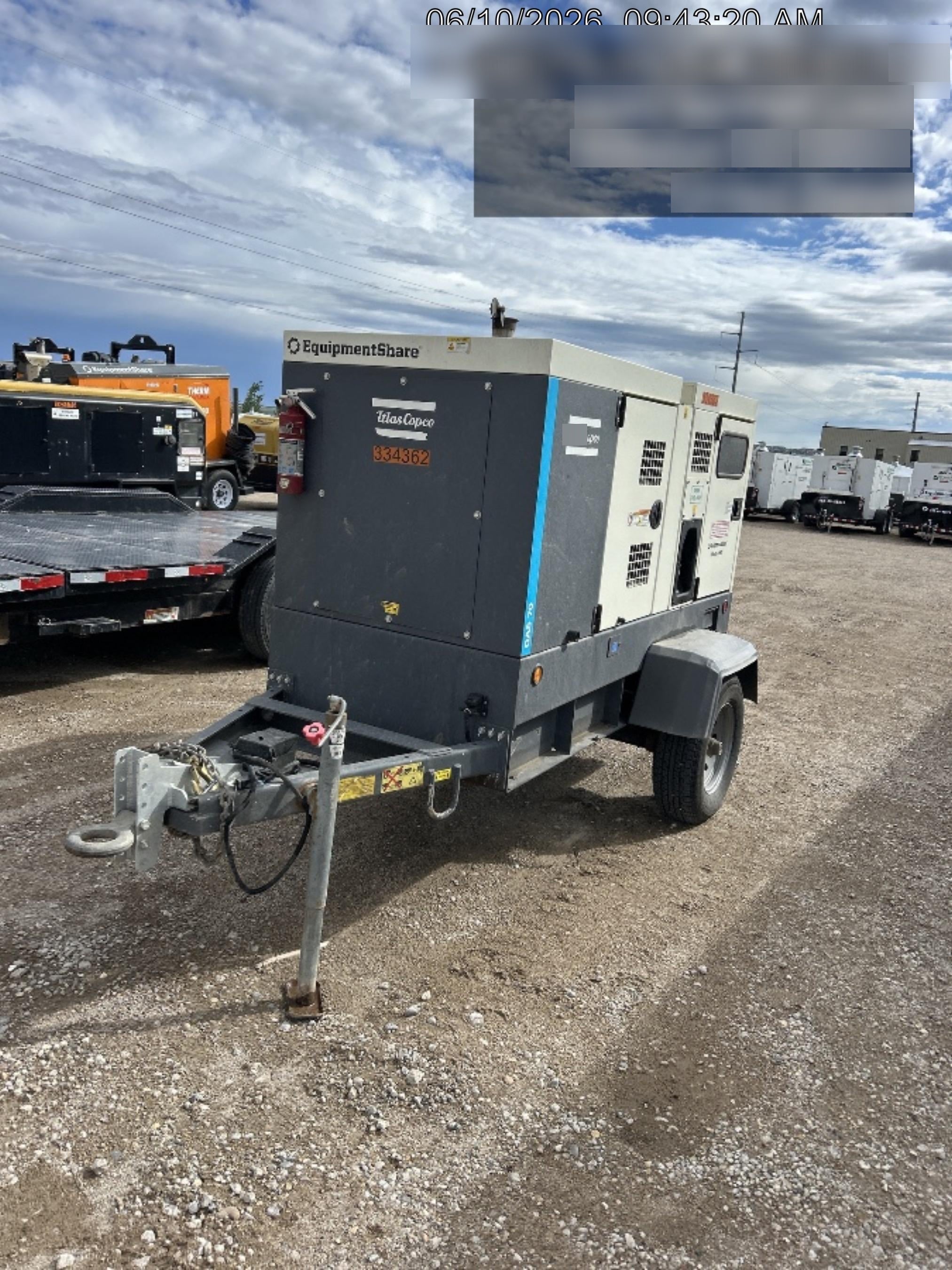2023 ATLAS COPCO QAS 70