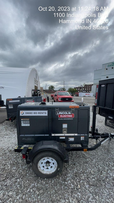 2021 Lincoln Electric Dual Maverick 200/200X Ready Pak 3 (includes trailer, cable rack, fender light kit)