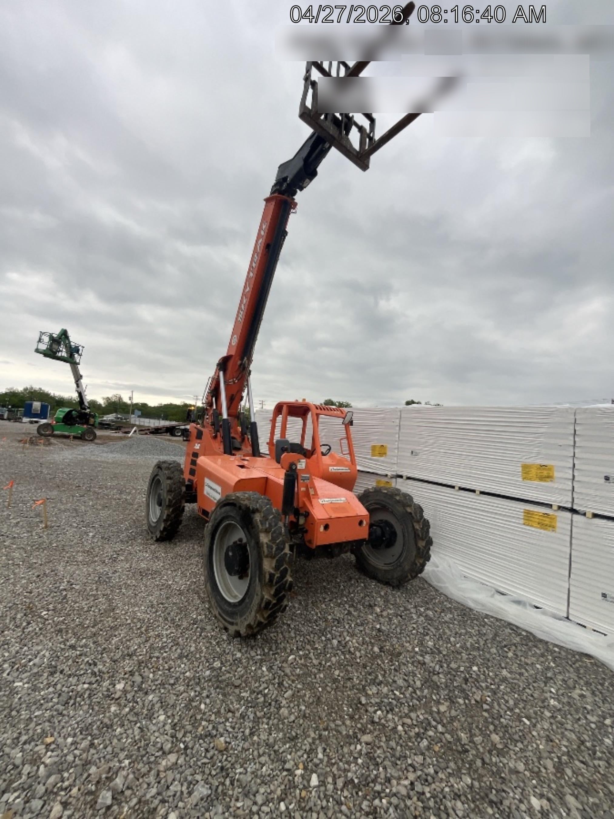 2019 Skytrak 6036 Canopy, Solid Tires, LED Work Lights, Beacon 50" Carriage, 48" Pallet Forks
