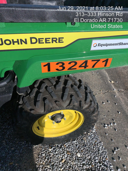 2021 John Deere XUV560E GATOR 4WD Utility Cart - 2-Seat, GAS, Canopy - ROPS, Windshield