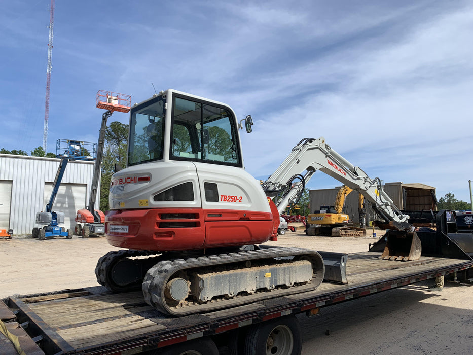 2020 Takeuchi TB250-2C Cab/Heat/Air, Rubber Tracks, Manual TAG QC