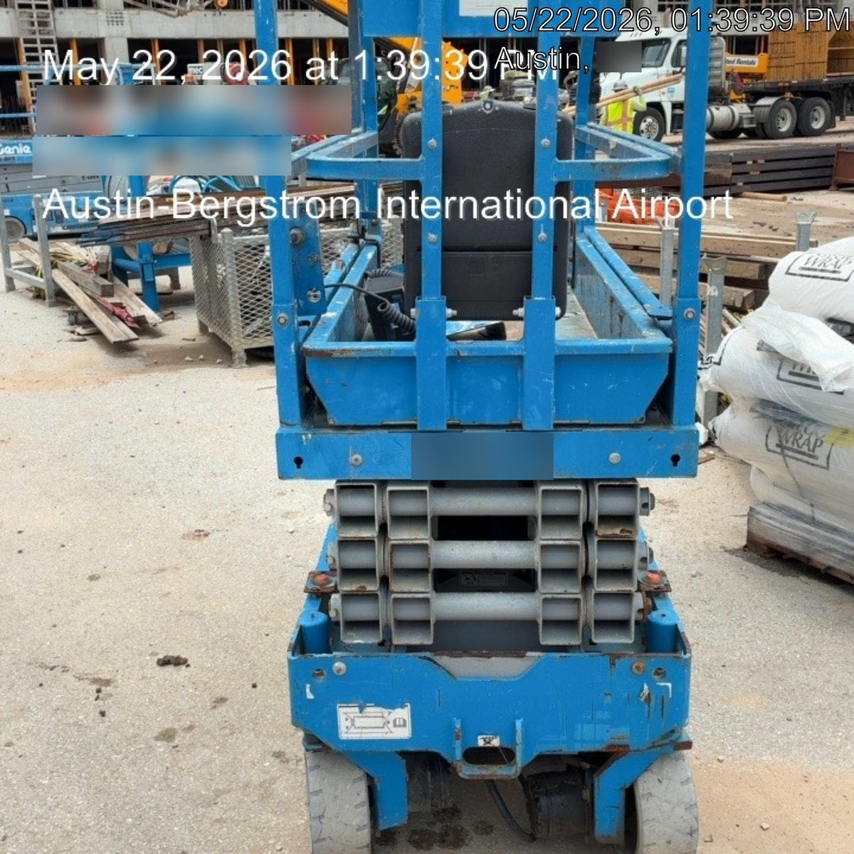 2019 Genie GS-1930 Fixed Rails with Chain Entry
