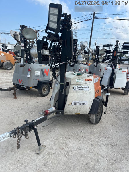 2023 Generac MLT2 Diesel, Flex Switch 120V Input, Powerzone Controller, 
(4) 320W LED Lights, 4kW Generator, 39.9 Gal Fuel Tank, 2" Ball, T3