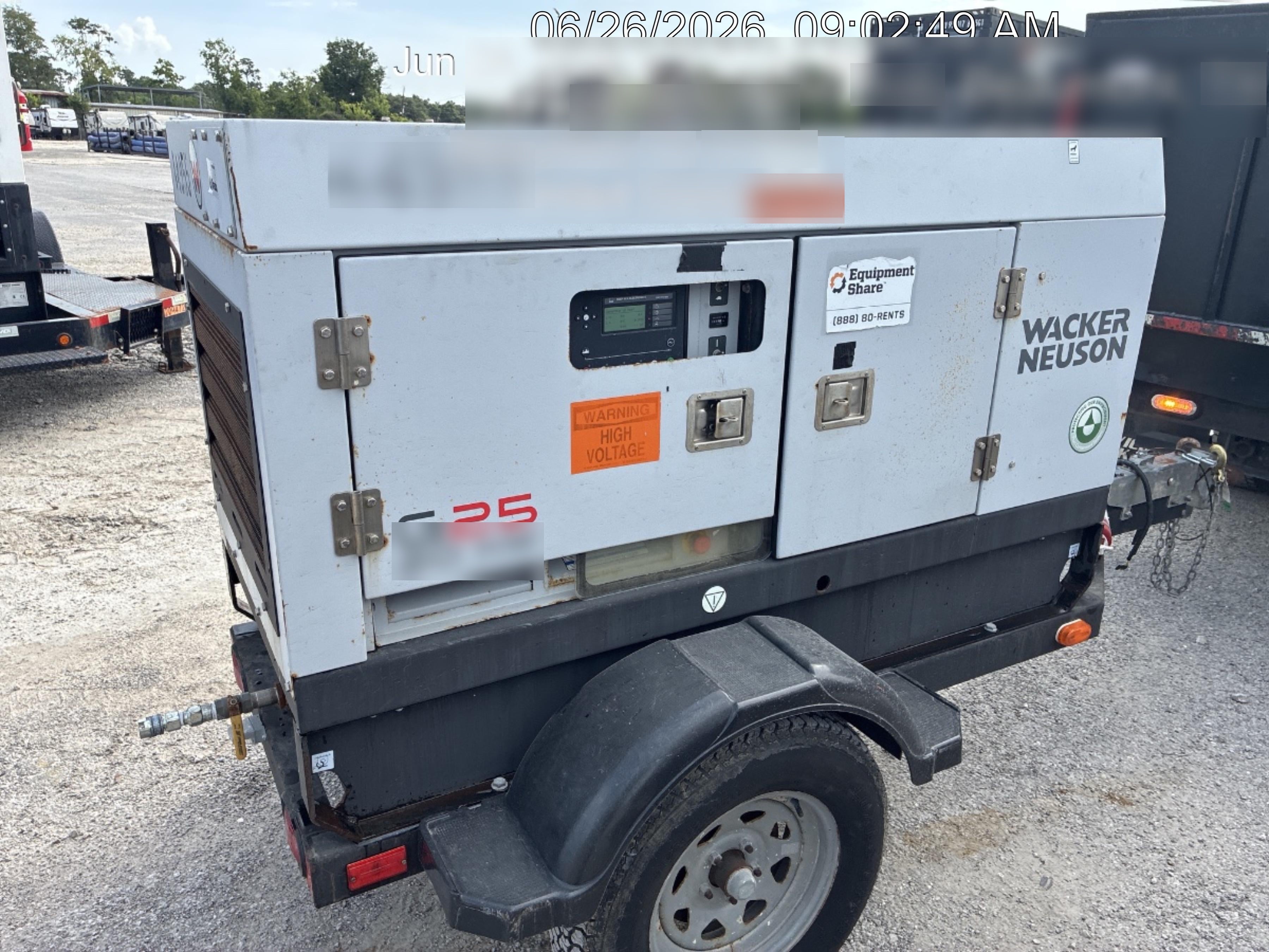 2019 WACKER NEUSON G25