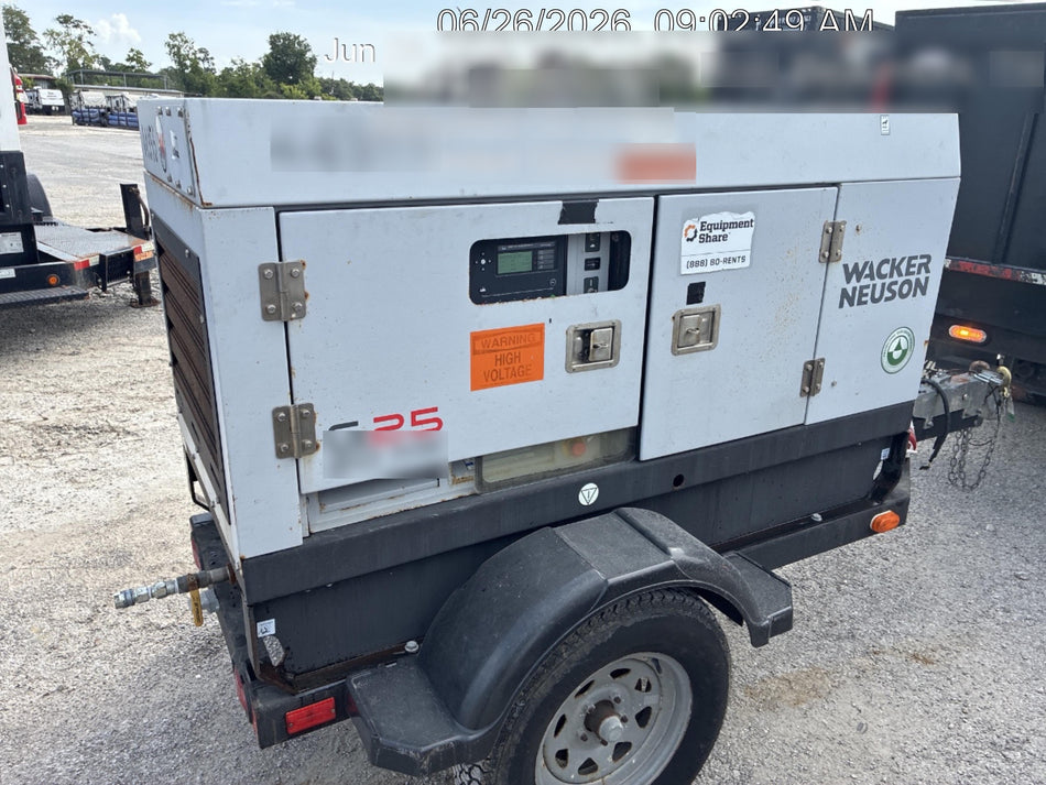 2019 WACKER NEUSON G25