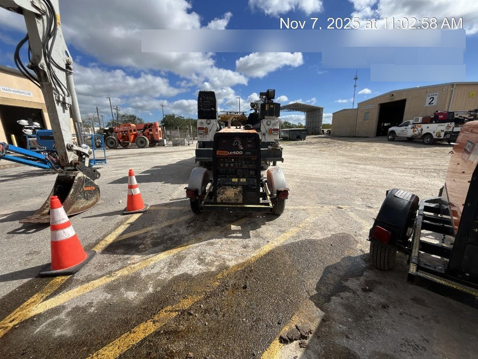2022 Lincoln Electric LE400 Kubota V1505, Trlr, Cable Rack, Light Kit, ES Decals, T3