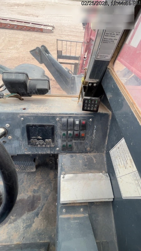2018 Manitou MTA10055 Manitou MTA 10055 (open ROPS) w/Cab/Heat/AC, Work Lights/Strobe, Aux Hyd, Solid Tires, Lift Hook, 66" Carriage, 60" Forks